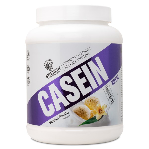 Swedish Supplements Casein, 900 g, Vanilla Gelato Cream | Träningstillskott - Proteinpulver - Kasein | Gymkraft