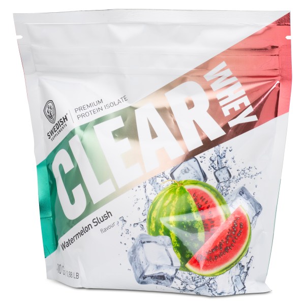 Swedish Supplements Clear Whey, Watermelon Slush, 400 g | Träningstillskott - Proteinpulver - Vassleprotein | Gymkraft