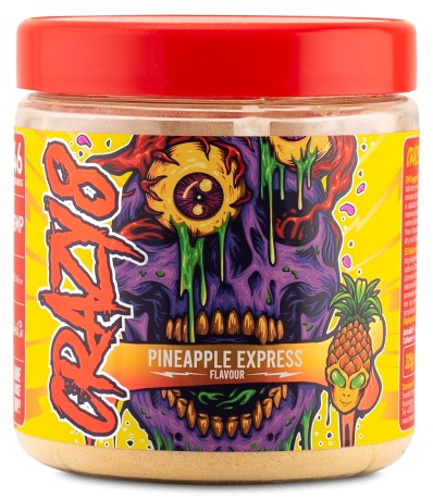Miniatyrbild Swedish Supplements Crazy 8, 325 g, Pineapple Express