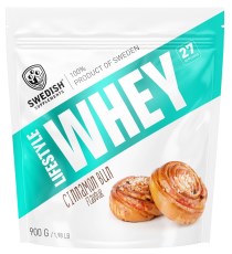 Miniatyrbild Swedish Supplements Lifestyle Whey, 900 g, Cinnamon Bun