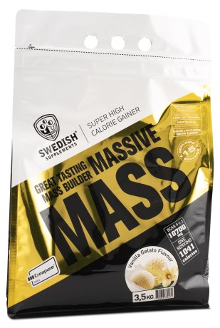 Miniatyrbild Swedish Supplements Massive Mass, 3.5 kg, Vanilla Gelato 