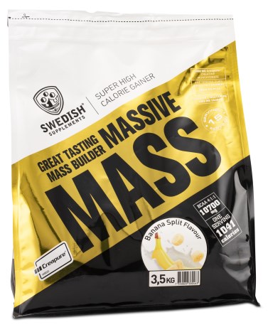 Miniatyrbild Swedish Supplements Massive Mass, 3.5 kg, Banana Split
