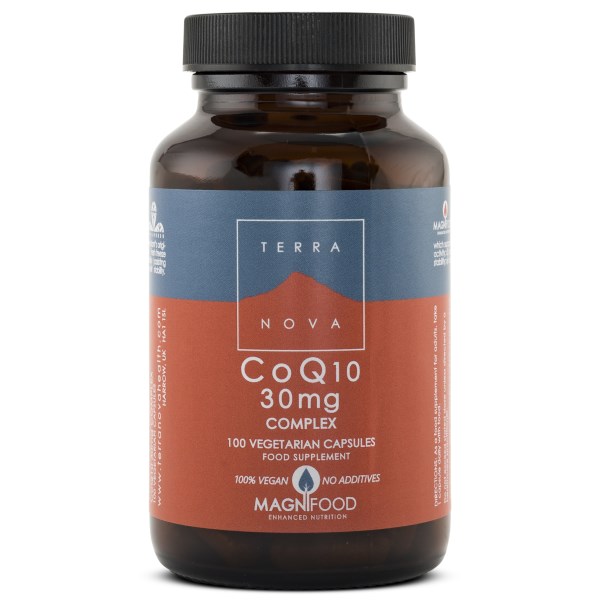 Terranova CoQ10 30 mg Complex, 100 kaps | Hälsa - Hjärta | Gymkraft