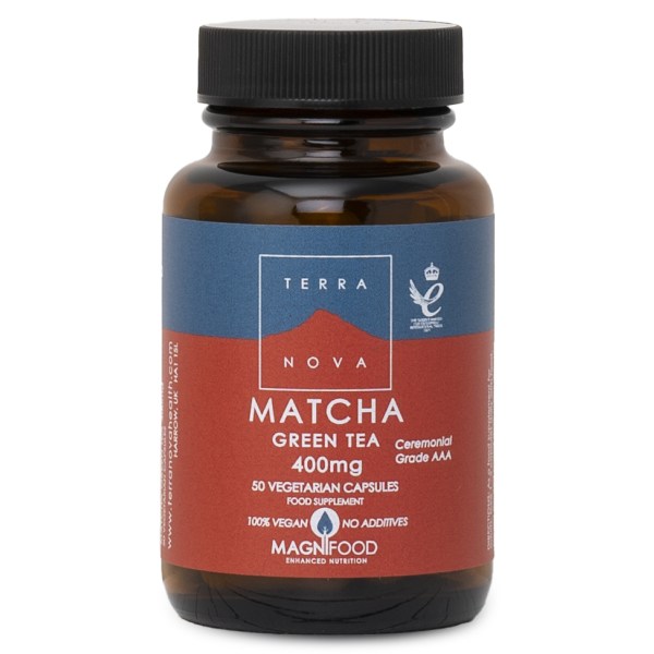Terranova Matcha Green Tea, 50 kaps | Diet - Fettförbränning | Gymkraft