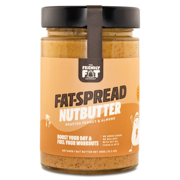 The Friendly Fat Company Fat-Spread Nutbutter C8 MCT-oil 300 g