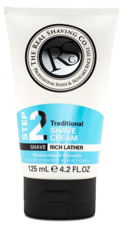 Miniatyrbild The Real Shaving Co Traditional Shave Cream, 125 ml
