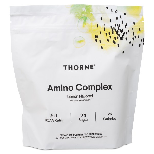 Thorne Amino Complex (NSF), Lemon, 30 dospåsar | Träningstillskott - Aminosyror - BCAA | Gymkraft