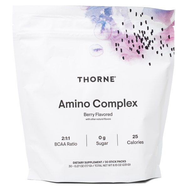 Thorne Amino Complex (NSF), Berry, 30 dospåsar | Träningstillskott - Aminosyror - BCAA | Gymkraft