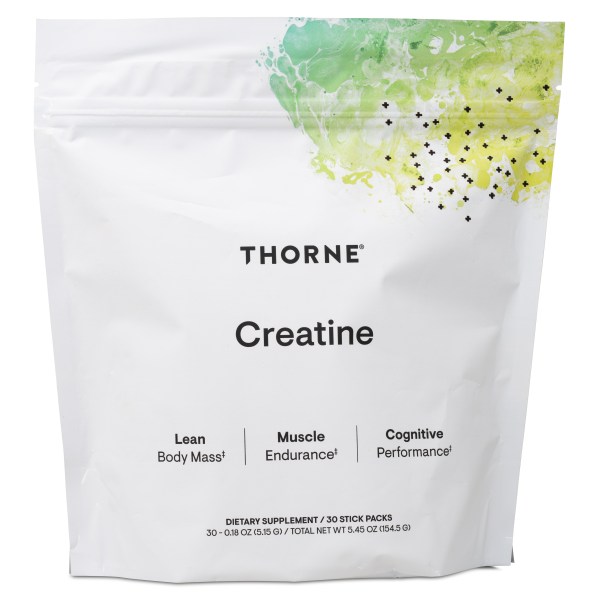 Thorne Creatine (NSF), 30 dospåsar | Träningstillskott - Före Träning - Kreatin | Gymkraft