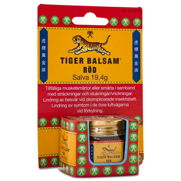 Tiger Balsam Röd, 19 g