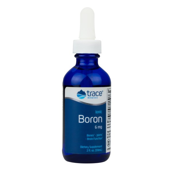 Trace Minerals Liquid Ionic Boron (6 mg), 59 ml