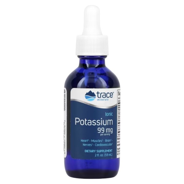 Trace Minerals Liquid Ionic Potassium (99 mg), 59 ml