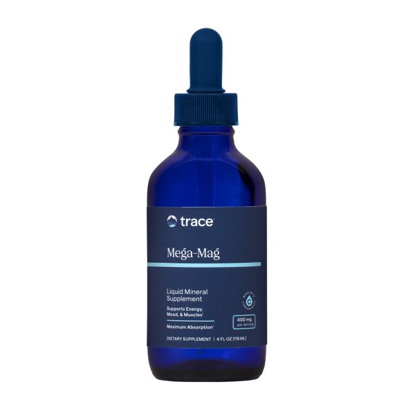 Trace Minerals Liquid Mega-Mag (400 mg), 118 ml