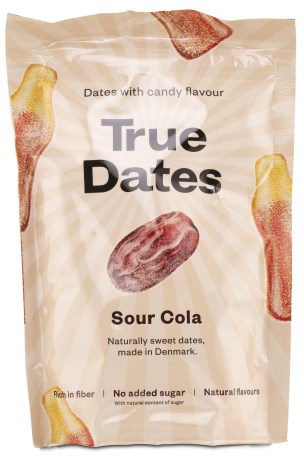 Miniatyrbild True Dates, Sour Cola, 100 g