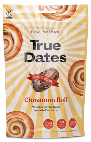 Miniatyrbild True Dates, Cinnamon Roll, 100 g