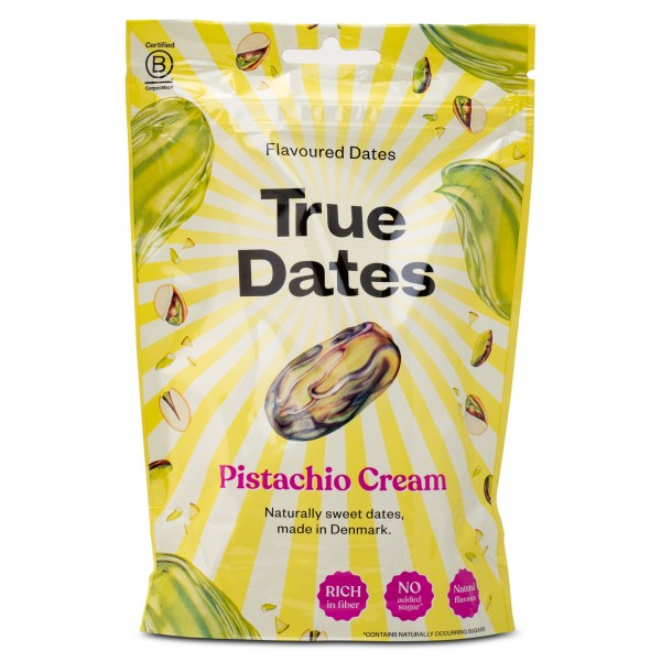 True Dates, Pistachio Cream, 100 g | Livsmedel - Torkade frukter & Bär | Gymkraft