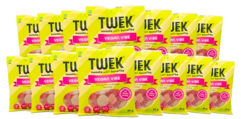 Miniatyrbild Tweek Gummies Vegan, 15-pack, Vegan Vibes