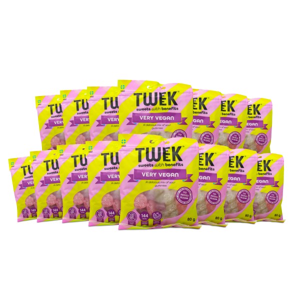 Tweek Gummies Vegan, 15-pack, Very Vegan | Livsmedel - Godis & Snacks - Godis | Gymkraft