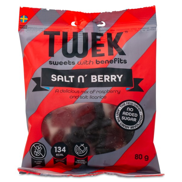 Tweek Salt n Berry, 80 g | Livsmedel - Godis & Snacks - Godis | Gymkraft
