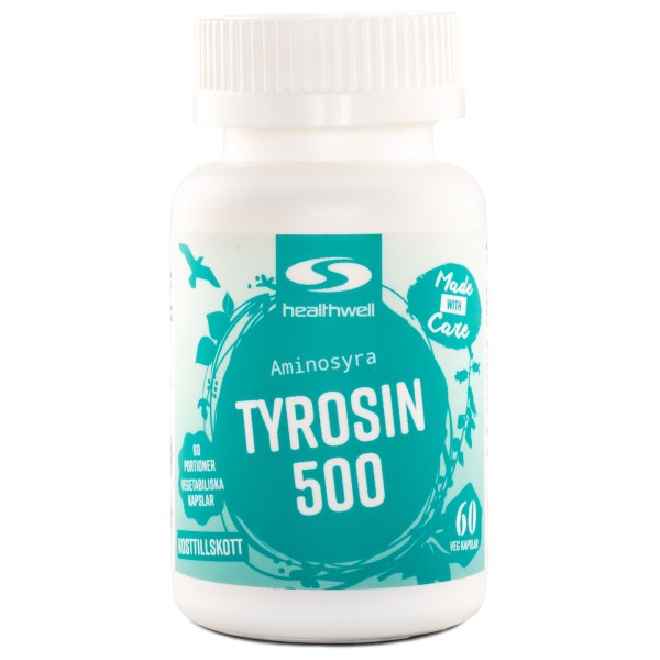 Healthwell Tyrosin 500 60 kaps