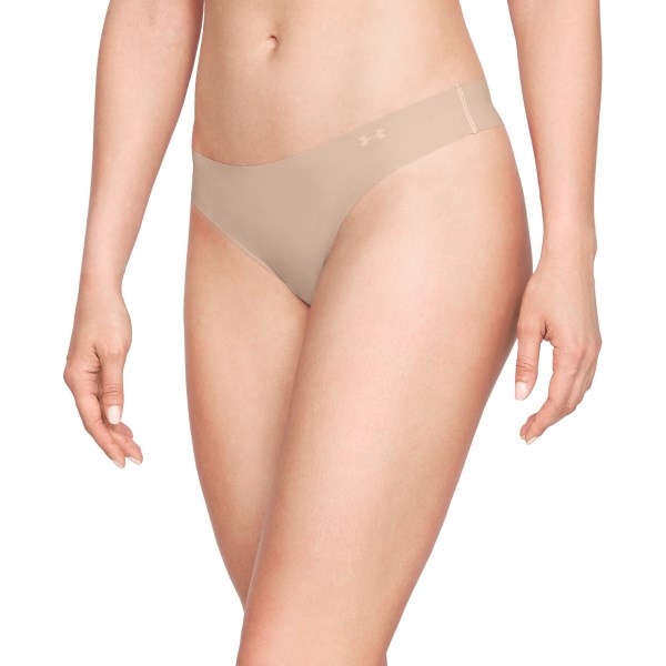 Under Armour Pure Stretch Thong 3-pack Nude