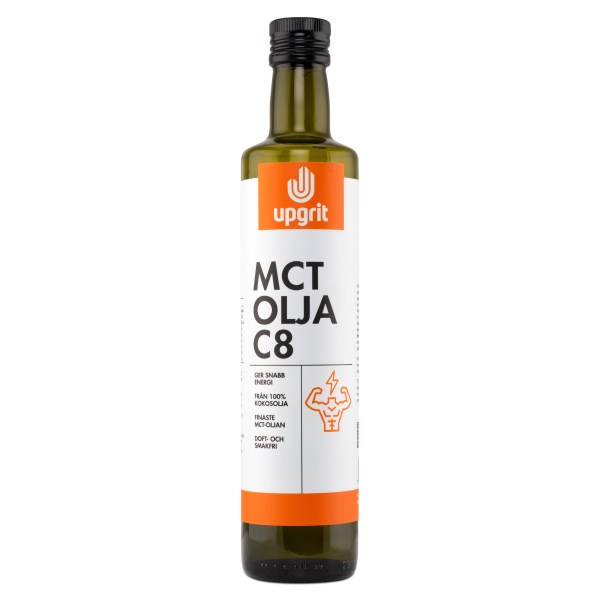 Upgrit C8 MCT-olja, 500 ml