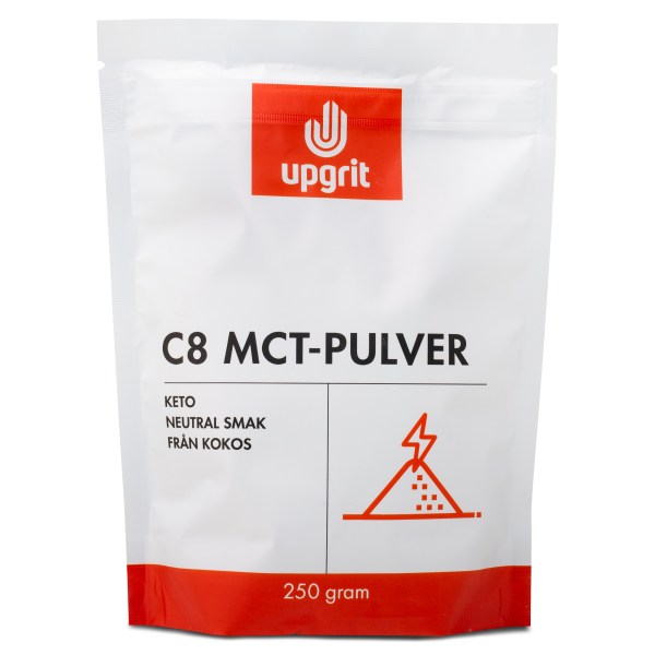 Upgrit C8 MCT-Pulver , 250 g | Livsmedel - Till Skafferiet - Olja & Fett | Gymkraft
