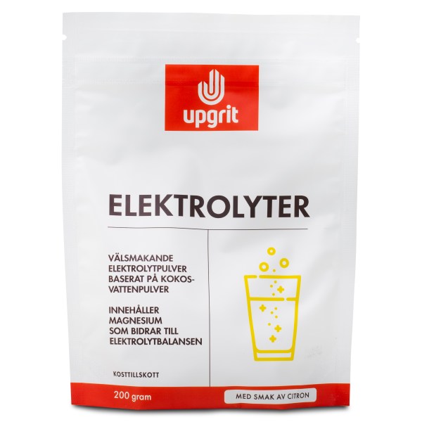 Upgrit Elektrolyter, 200 g | Träningstillskott - Under Träning - Vätskeersättning | Gymkraft