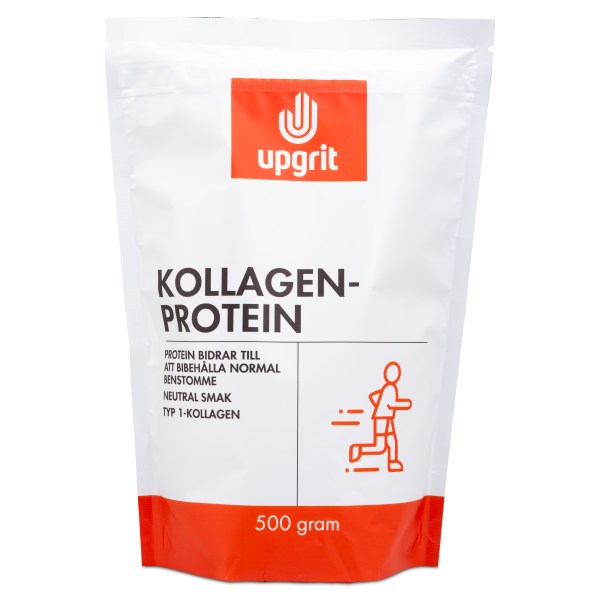 Upgrit Kollagenprotein, Neutral, 500 g | Hälsa - Kollagen | Gymkraft