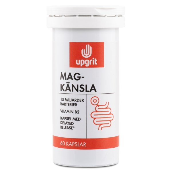 Upgrit Magkänsla Mjölksyrabakterier, 60 kaps