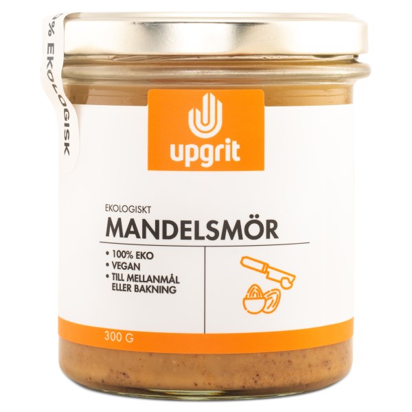 Upgrit Mandelsmör EKO 300 g