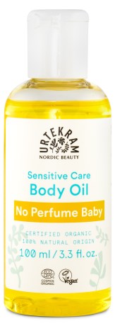 Miniatyrbild Urtekram No Perfume Baby Body Oil, 100 ml