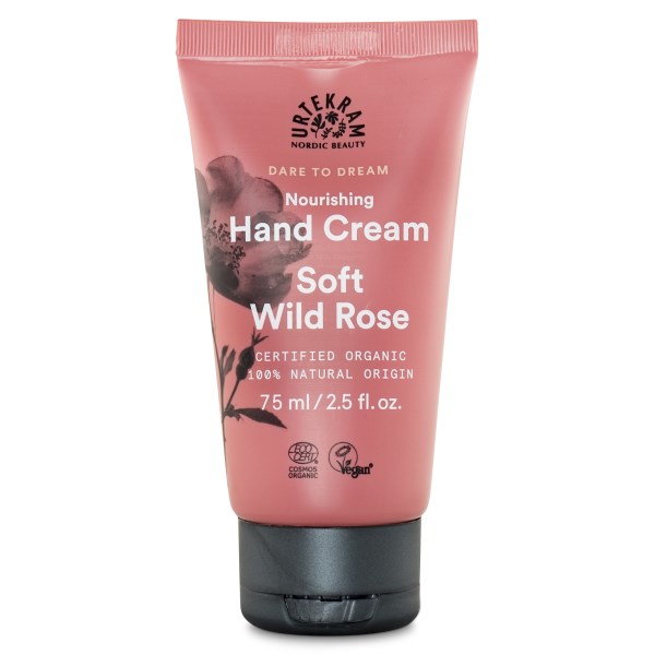 Urtekram Soft Wild Rose Hand Cream Organic, 75 ml