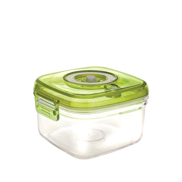 Vacucraft Fyrkantig + Pump, 1.4 L