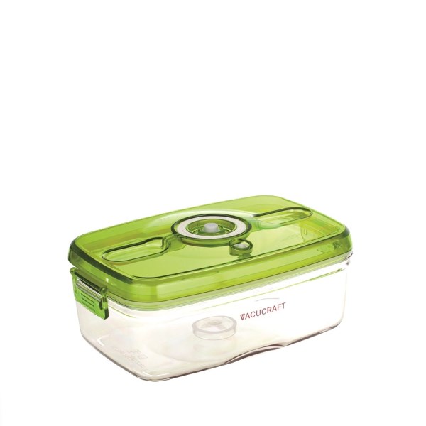 Vacucraft Rektangulär + Pump, 1 L