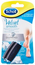 Scholl Velvet Smooth Diamond Elektrisk Fotfil Refill