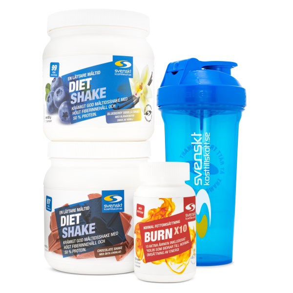 Viktminskning Kickstart Med Diet Shake Svenskt Kosttillskott