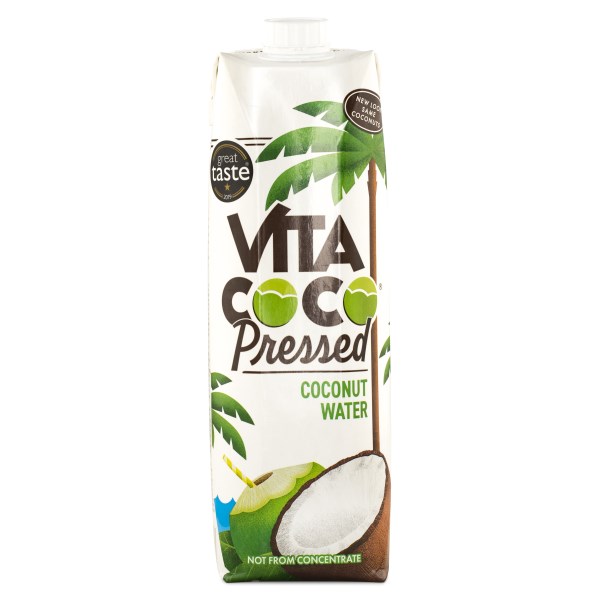 Vita Coco Kokosvatten med pressad kokos - Kort datum 1 L