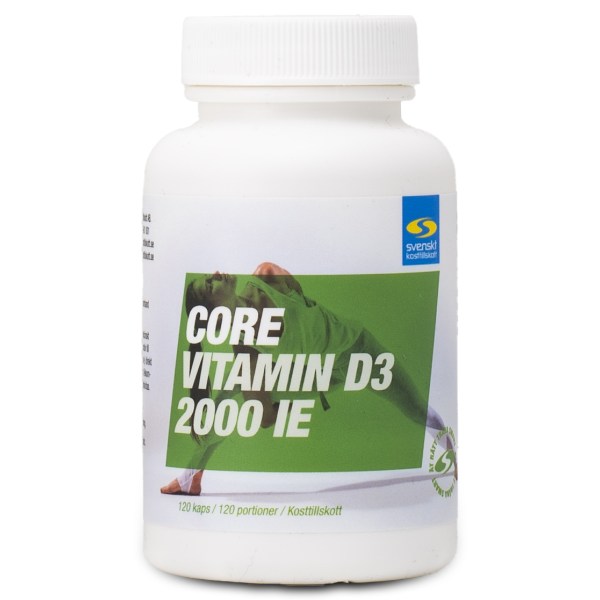 Vitamin D3 2000 IE+, 120 kaps