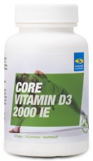 Core Vitamin D3 2000 IE+