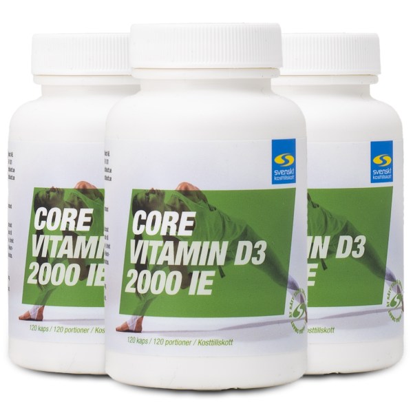 Vitamin D3 2000 IE+, 360 kaps
