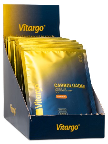Miniatyrbild Vitargo Carboloader Sachets, Orange, 15 dospsar