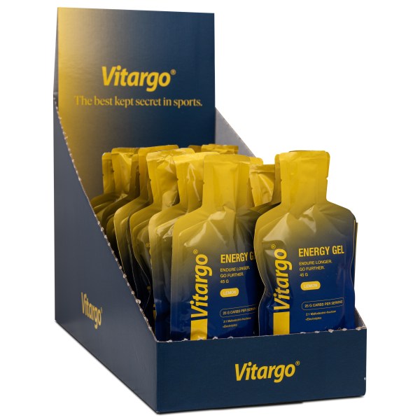 Vitargo Gel, Lemon, 24-pack