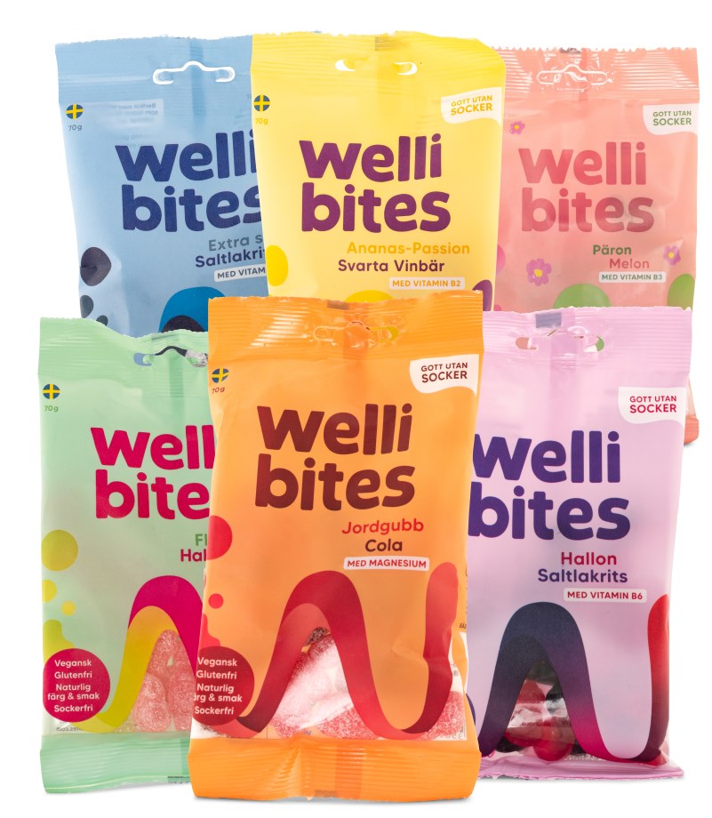 Miniatyrbild Wellibites Mixblandning, Paket