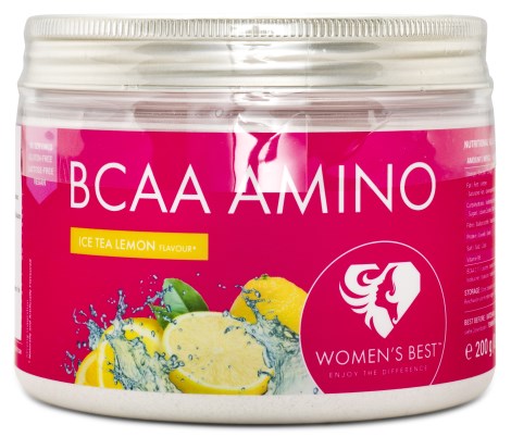 Miniatyrbild Womens Best BCAA Amino, Ice Tea Lemon, 200 g