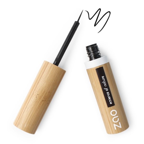 Zao Eyeliner Brush Tip 4,5 g Black