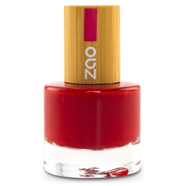 Zao Nagellack, 8 ml, Röd