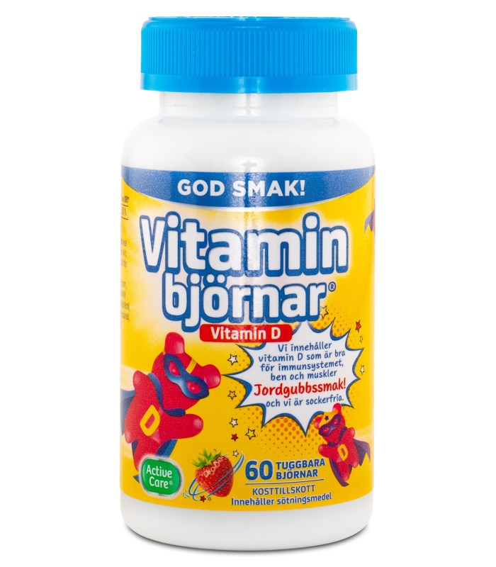 Active Care Vitaminbjörnar D-vitamin