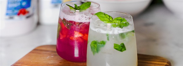 Clear whey mocktail - svalkande terhmtning