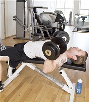 Hantelpress startposition